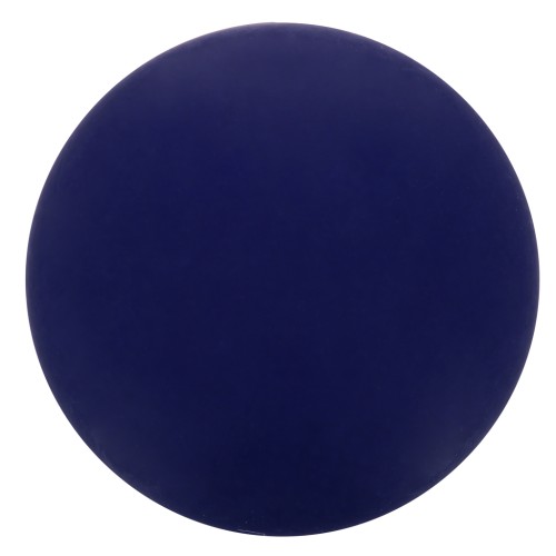 12mm Round matte effect resin cabochon - Navy x1