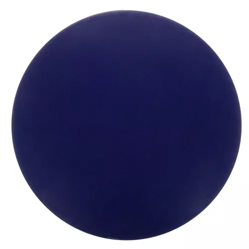 12mm Round matte effect resin cabochon - Navy x1