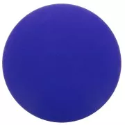 14mm Round matte effect resin cabochon - Royal Blue x1