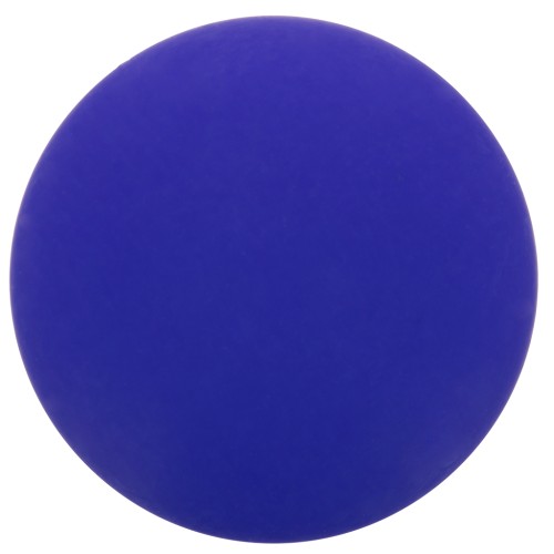 14mm Round matte effect resin cabochon - Royal Blue x1