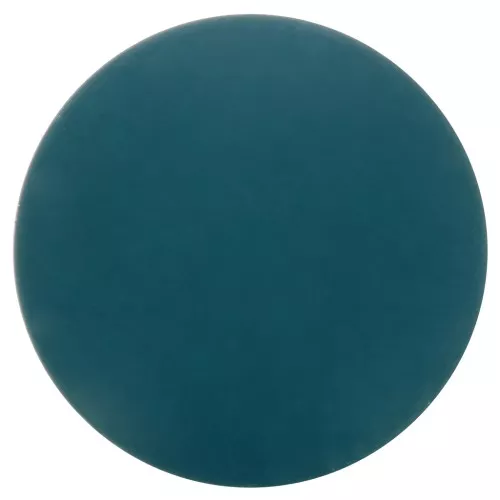 14mm Round matte effect resin cabochon - Pigeon Blue x1