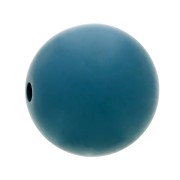 8mm Matte effect resin bead - Pigeon Blue x1|raw }}