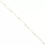 2.9mm Rectangle mesh Chain - Gold filled x50cm