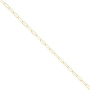2.9mm Rectangle mesh Chain - Gold filled x50cm|raw }}