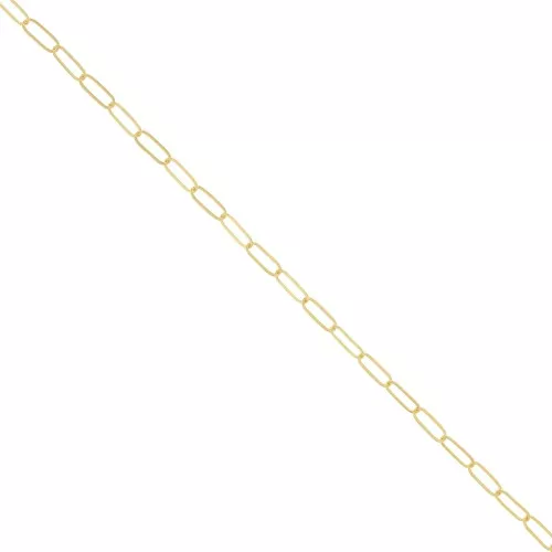 2.9mm Rectangle mesh Chain - Gold filled x50cm