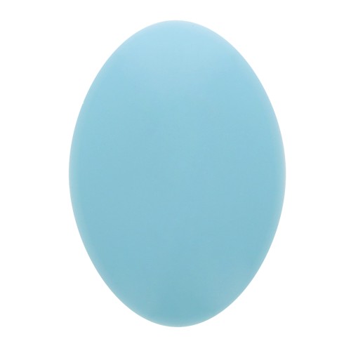 14x10mm Oval opaque resin cabochon - Blue x1