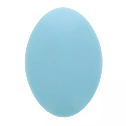14x10mm Oval opaque resin cabochon - Blue x1