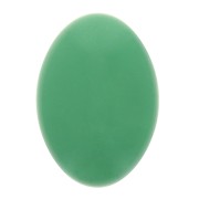 14x10mm Oval opaque resin cabochon - Green x1|raw }}