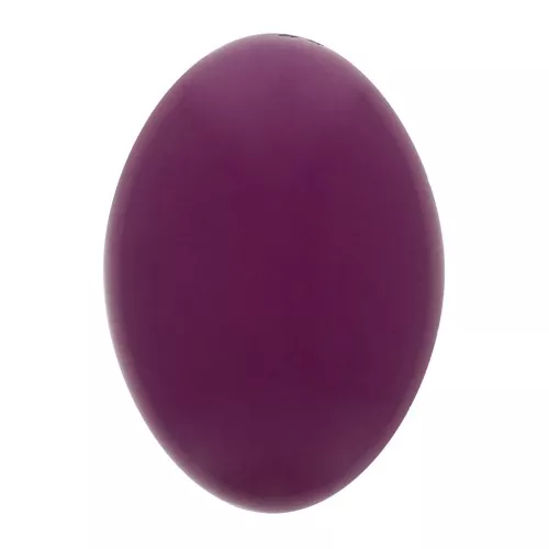 14x10mm Oval opaque resin cabochon - eggplant x1