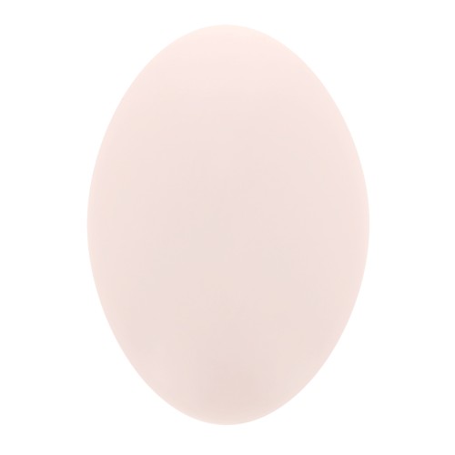 14x10mm Oval opaque resin cabochon - pastel Pink x1