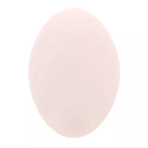 14x10mm Oval opaque resin cabochon - pastel Pink x1