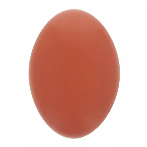 14x10mm Oval opaque resin cabochon - Terracotta x1