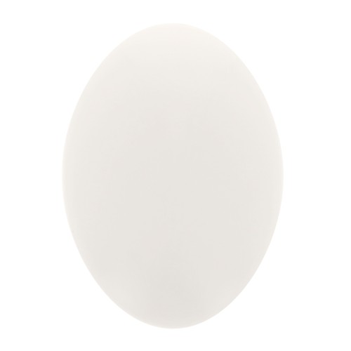 14x10mm Oval opaque resin cabochon - Ivory x1