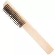 File holder - Carding brush - 23 cm in wood - Natural x1