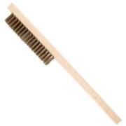 File holder - Carding brush - 23 cm in wood - Natural x1