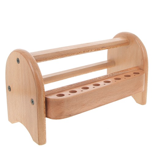 22.5x12cm Wooden storage rack for pliers - Natural x1