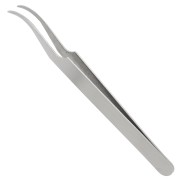 12cm Precision curved tweezers x1|raw }}