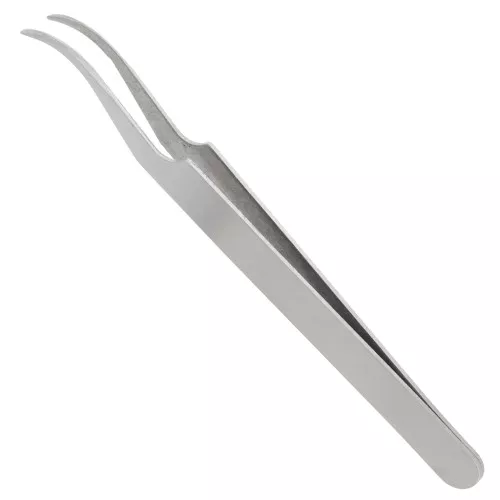 12cm Precision curved tweezers x1