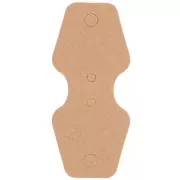 Set of 20 jewellery holders 8x3.5cm for necklaces - Kraft x1