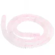 Heishi gemstone beads 6.5x2 mm - Rose Quartz x38cm