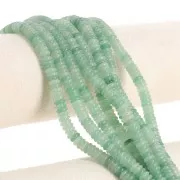 Heishi gemstone beads 6.5x2 mm - Aventurine x38cm