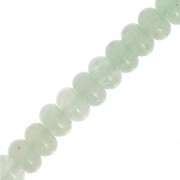 Heishi gemstone beads 8.5x5 mm - Aventurine x15