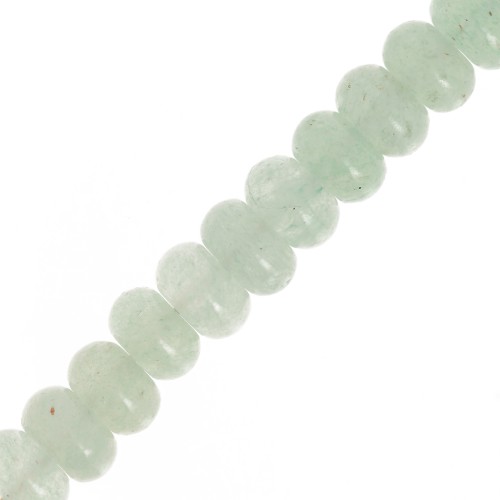 Heishi gemstone beads 8.5x5 mm - Aventurine x15
