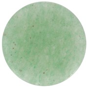 12mm gemstone flat round Cabochon - puck - Aventurine x1|raw }}