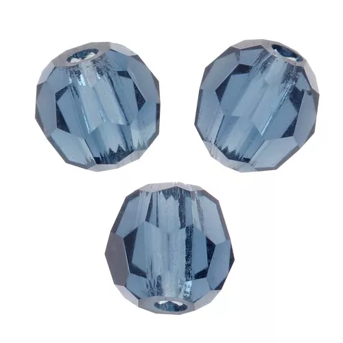 3mm Preciosa Crystal Faceted Beads - Montana x20