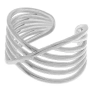304 stainless steel Multi-row wide ring - adjustable x1