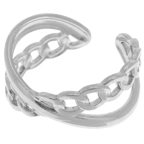 Stainless steel 304 adjustable Chain cross ring x1