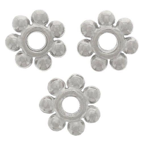 6mm 304L stainless steel spacer flower x6