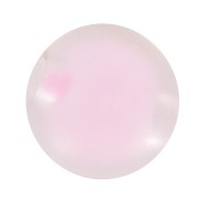 10mm Round Beads - Transparent - Pastel Pink x10|raw }}
