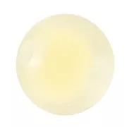 10mm Round Beads - Transparent - Light Yellow x10