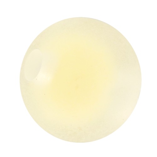 10mm Round Beads - Transparent - Light Yellow x10
