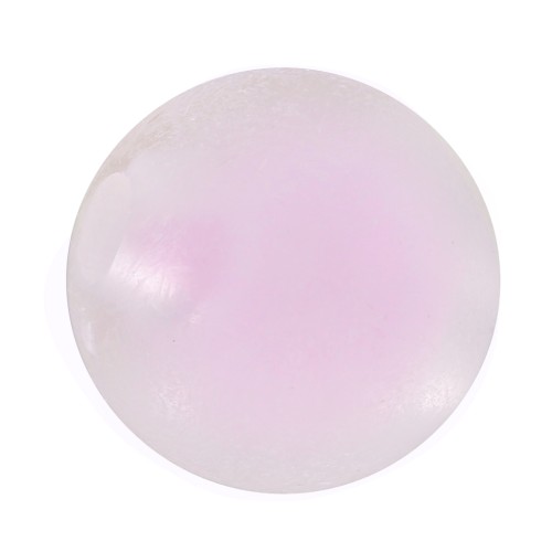 10mm Round Beads - Transparent - Lilac x10