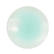 10mm Round Beads - Transparent - Mint x10