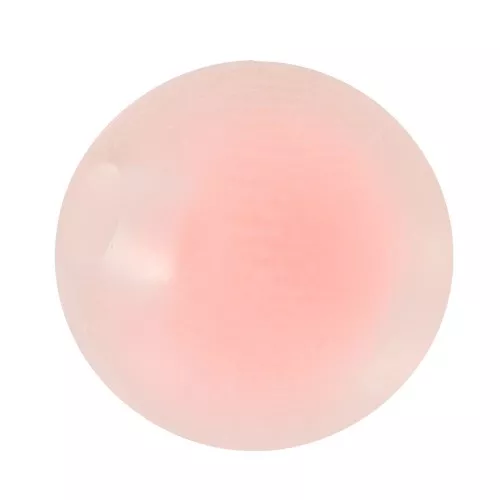 10mm Round Beads - Transparent - Coral x10