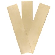 90x20mm Gold filled Rectangle plate - thickness 0.3mm x1