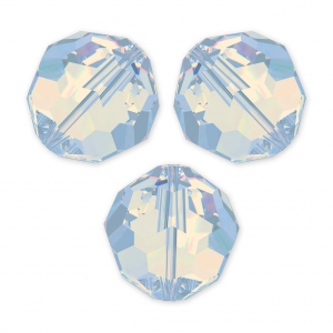 Round beads PureCrystal 5000 4 mm - White Opal x20