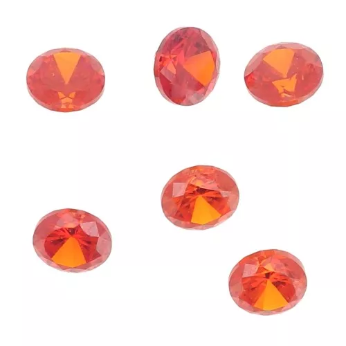 3mm Zirconium Oxide Round Cabochons - Hyacinth x10