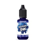 transparent Alcohol Ink Cernit n°275 - Saphir x20ml|raw }}
