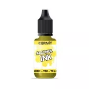 Transparent alcohol ink - Alcohol Ink Cernit n°700- Yellow x20ml
