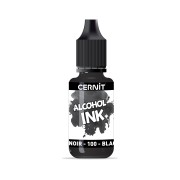 transparent Alcohol Ink Cernit n°100 - Black x20ml|raw }}