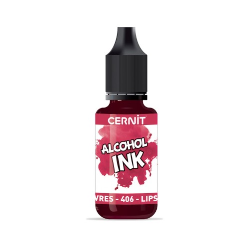 transparent Alcohol Ink Cernit n°406 - Lipstick x20ml