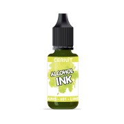 transparent Alcohol Ink Cernit n°601 - Anise Green x20ml|raw }}