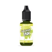 transparent Alcohol Ink Cernit n°601 - Anise Green x20ml
