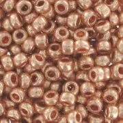 Preciosa Seed beads 9/0 2.5 mm - Terra Metallic - Gold Copper x20gr