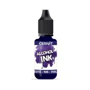 transparent Alcohol Ink Cernit n°905 - Blue purple x20ml