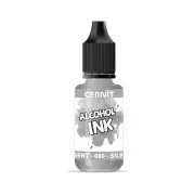 Opaque Alcohol Ink Cernit n°080 - Silver x20ml